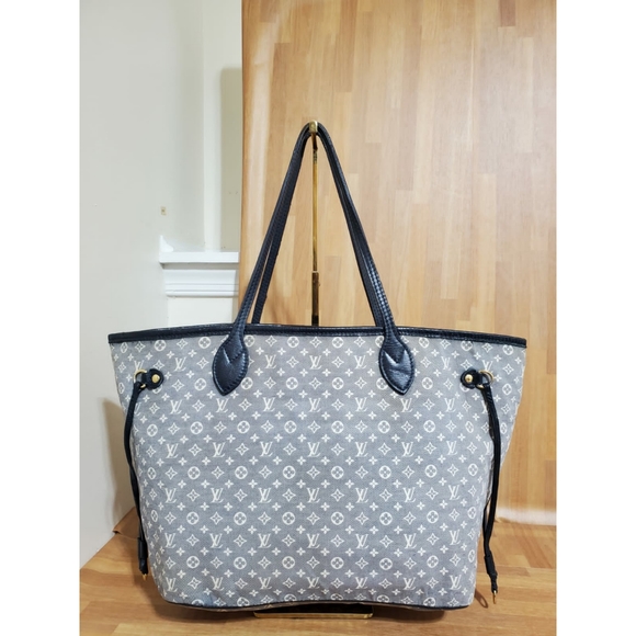 Louis Vuitton Handbags - LOUIS VUITTONMonogram Idylle Neverfull MM Encre